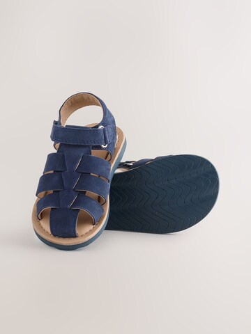 Next - Sapatos abertos em azul