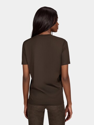 Made By Society Shirt 'Obscura T-Shirt - T27473' in Brown