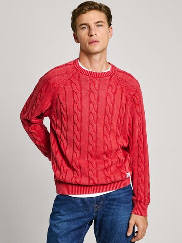 Pullover ' CAMDEM ' di Pepe Jeans in rosso: frontale