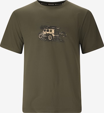 Whistler Functioneel shirt 'Tulon' in Groen: voorkant