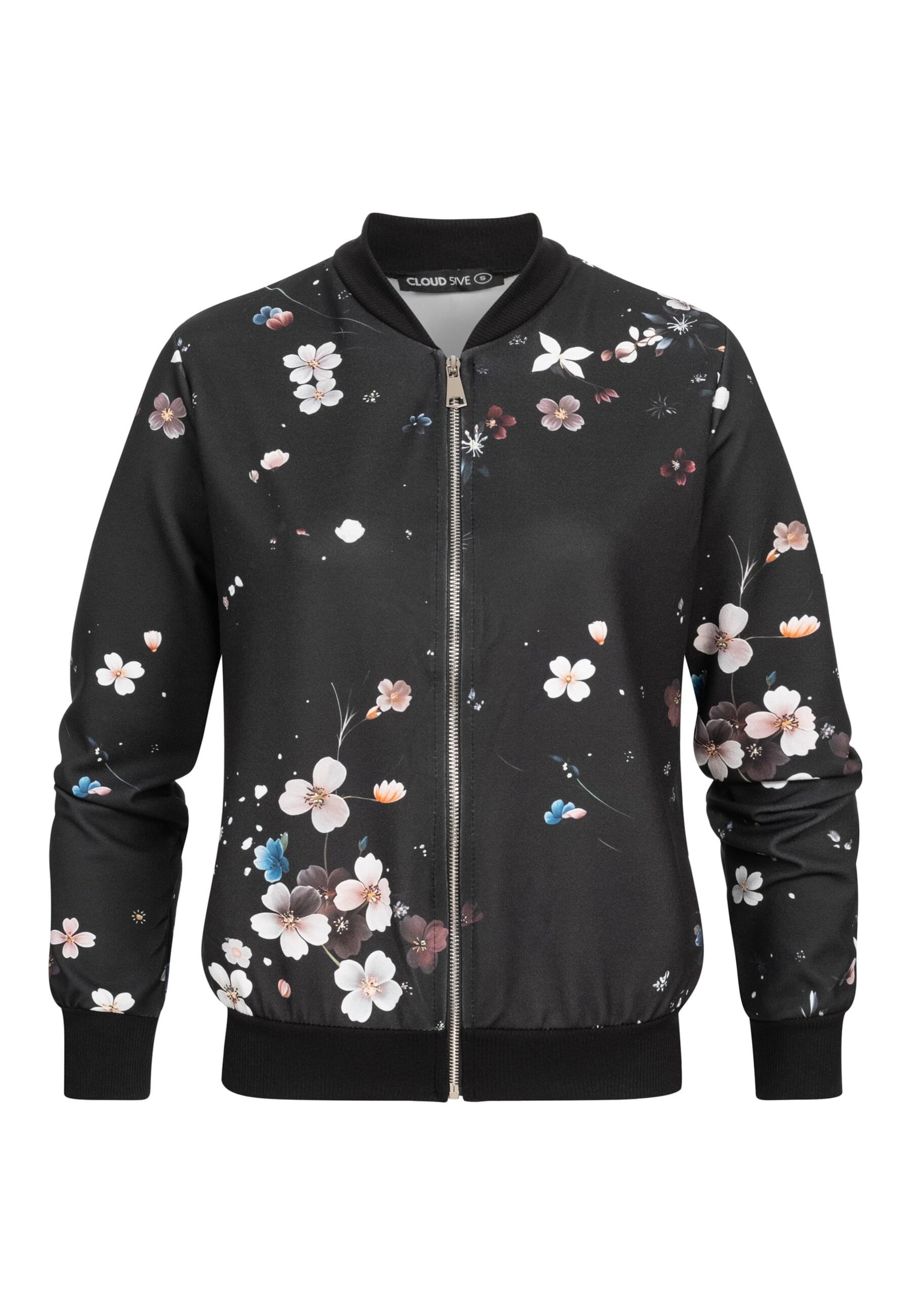 Cloud5ive Between-season jacket in Black: front
