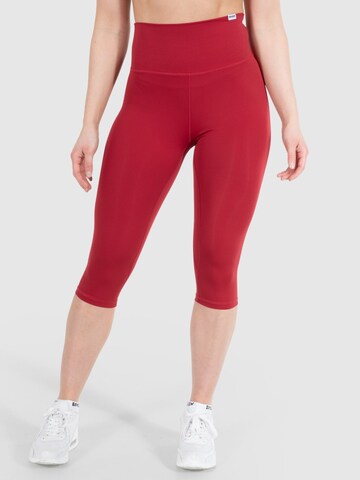 Smilodox Skinny Workout Pants 'Caprice' in Red: front