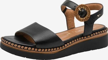 Tamaris Sandal in Black: front