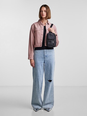 PIECES Shirt 'LESLIE' in Zwart