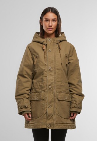 Parka mi-saison 'Forvert Fiss' Forvert en vert : devant