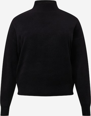 Gina Tricot Curve Sweater 'Livia' in Black: front