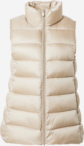 SAVE THE DUCK Vest 'CORAL' in Beige: front