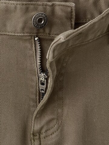 MANGO KIDS Štandardný strih Nohavice 'CHILE' - Hnedá