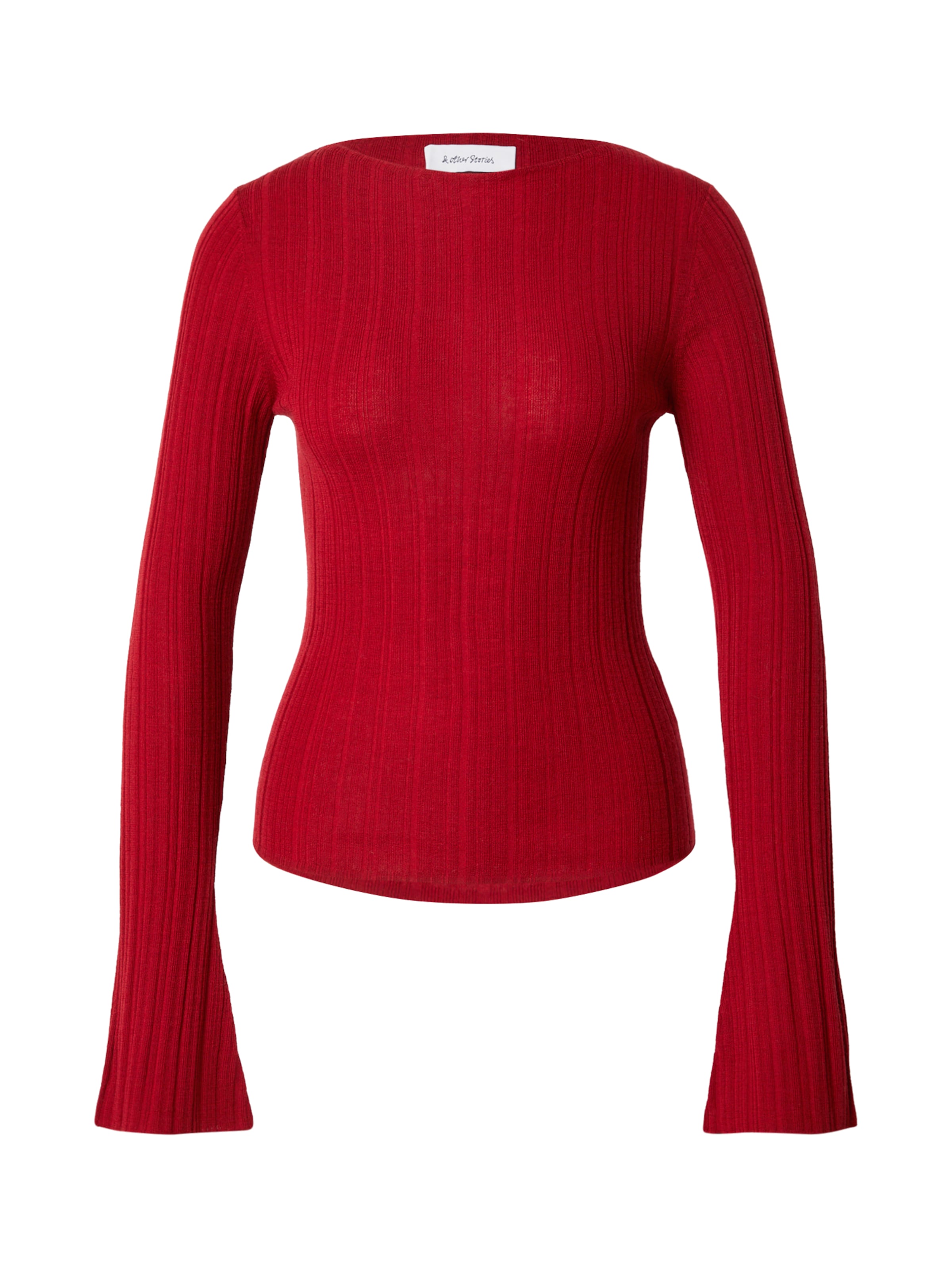 & Other Stories Μπλουζάκι σε κόκκινο: μπροστά