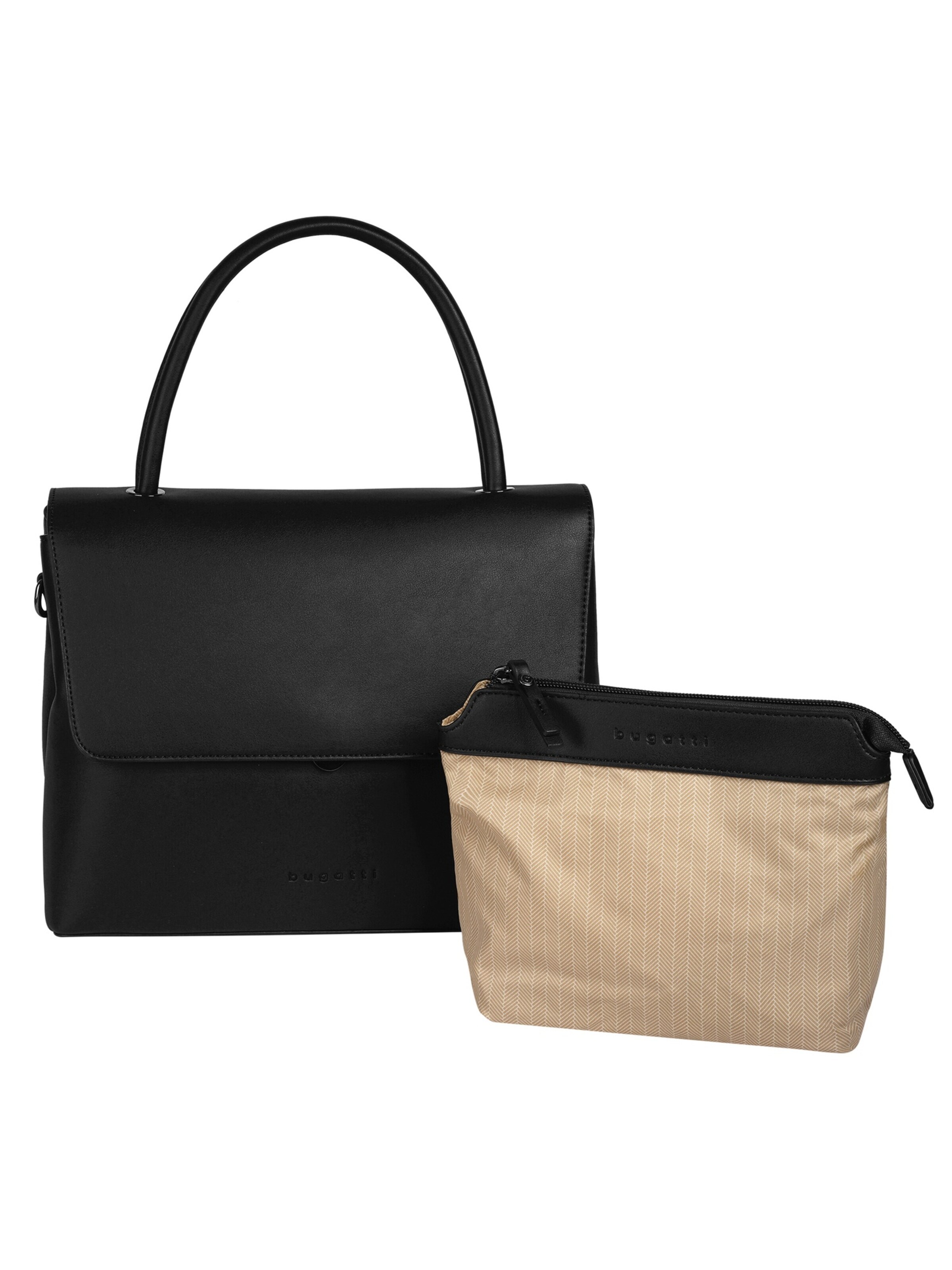 bugatti Handtasche 'ILVA'‌‌‌‌‌‌‌‌ in Schwarz: Vorderseite