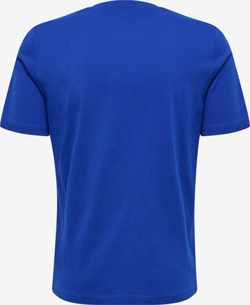 Hummel T-Shirt 'Jose' in Blau