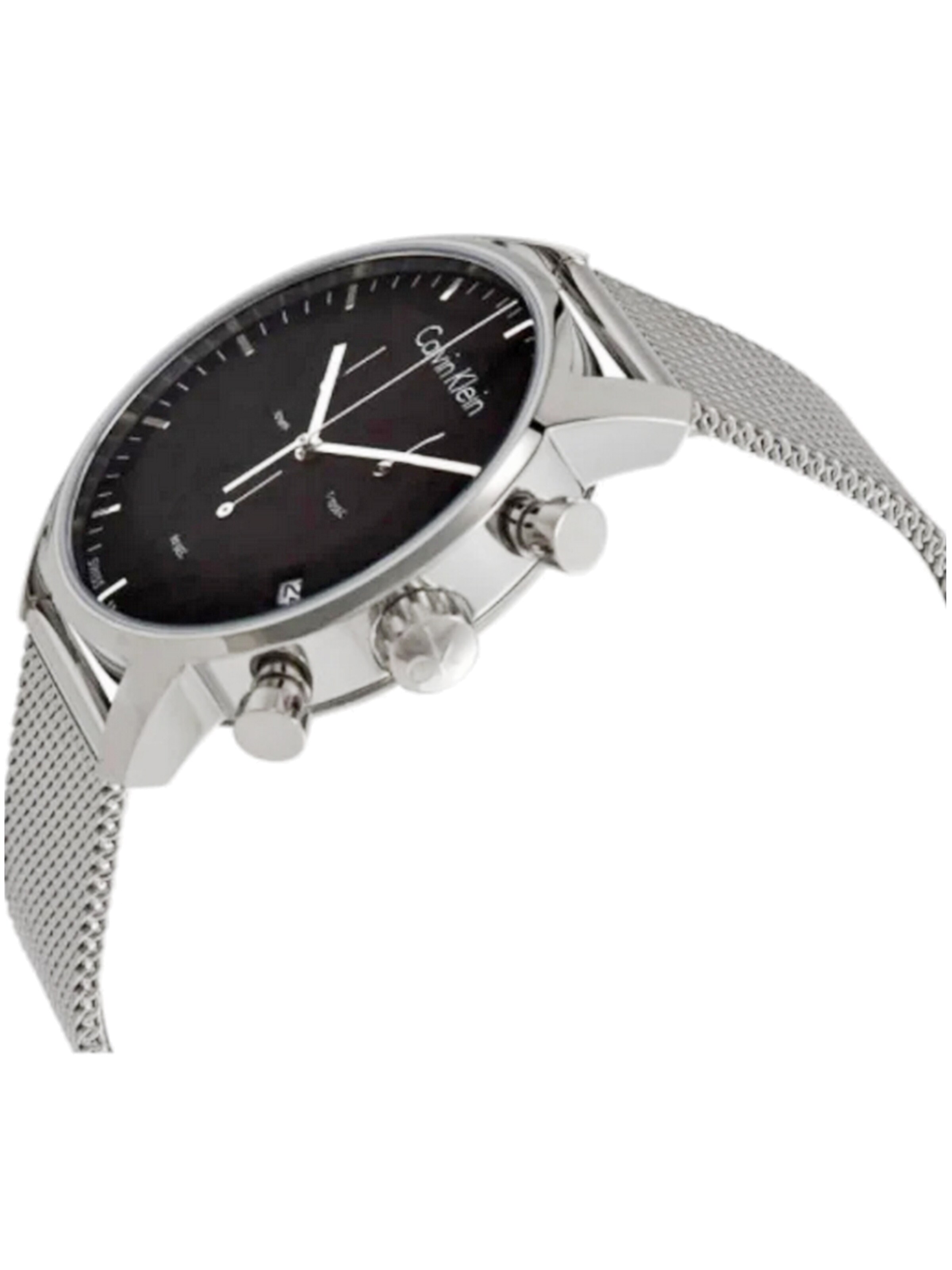 Montre à affichage analogique 'City' Calvin Klein en argent