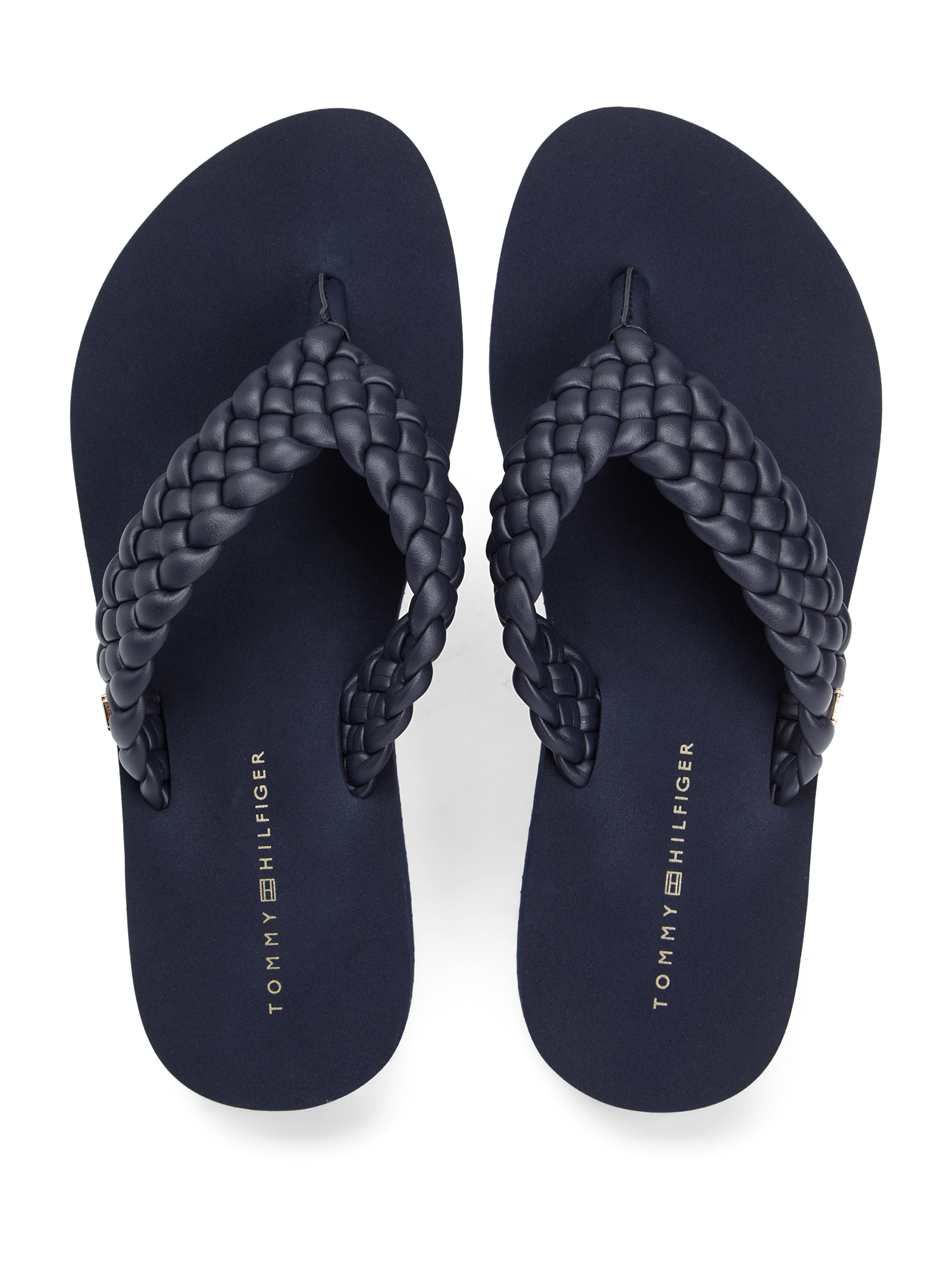 TOMMY HILFIGER Žabky - Modrá