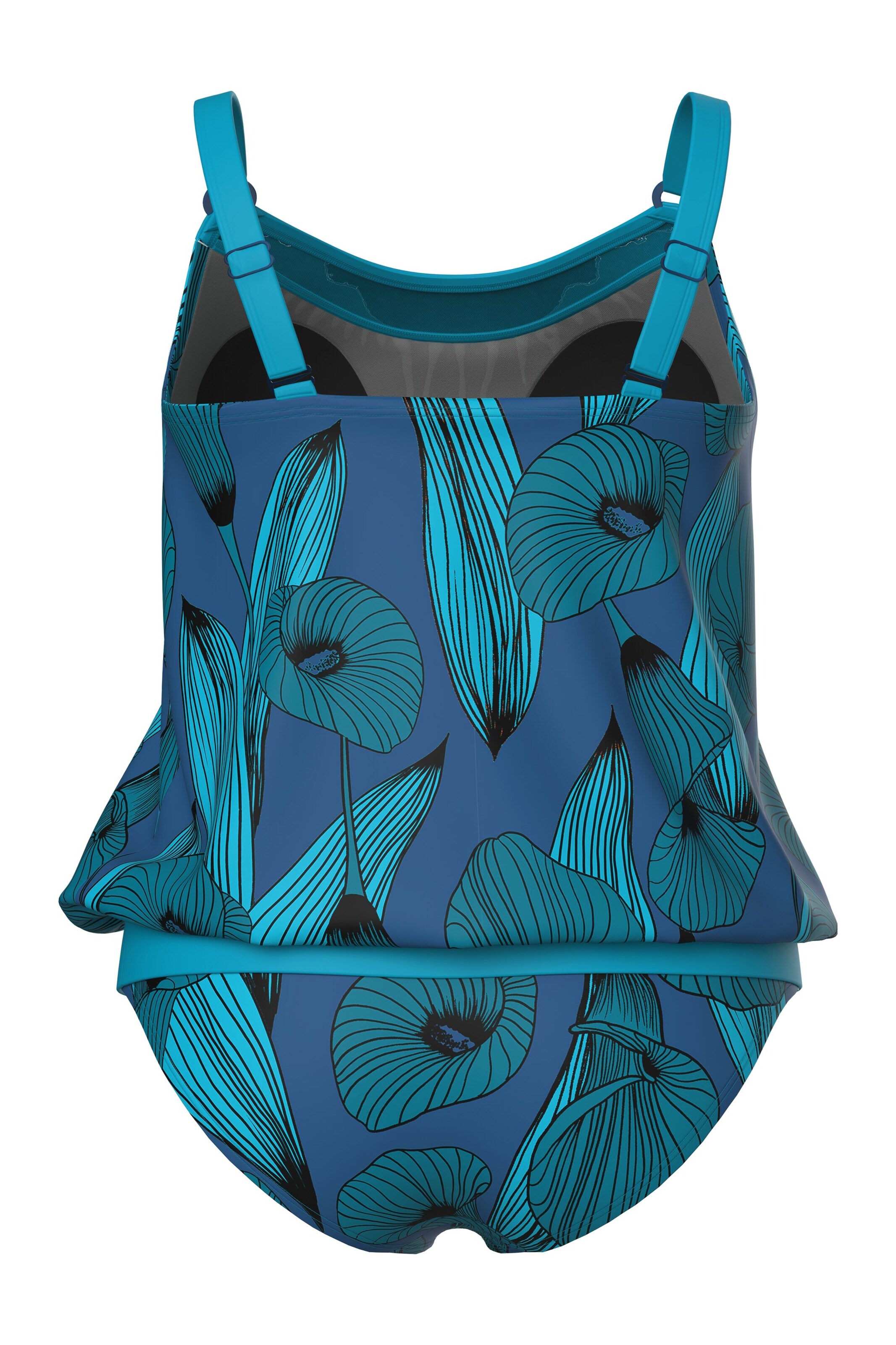 Ulla Popken Wäsche-Sets in Blau