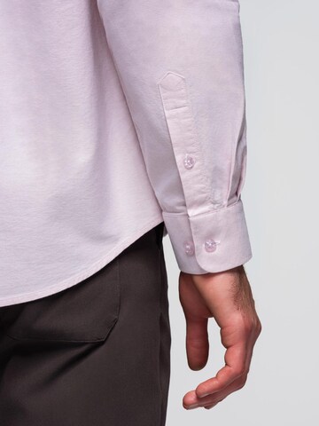 Ombre Regular Fit Hemd 'OM-SHOS-0183' in Pink