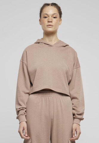 Urban Classics Sweatshirt in Beige: front