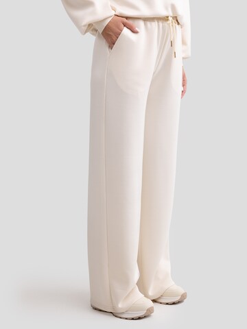 Wide leg Pantaloni 'Lunarap' di BIG STAR in bianco