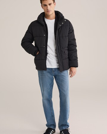 WE Fashion Tussenjas in Zwart