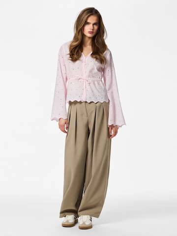 PIECES Μπλούζα 'PCARMORINE' σε ροζ