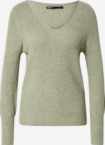 Pull-over 'Atia' ONLY en vert : devant