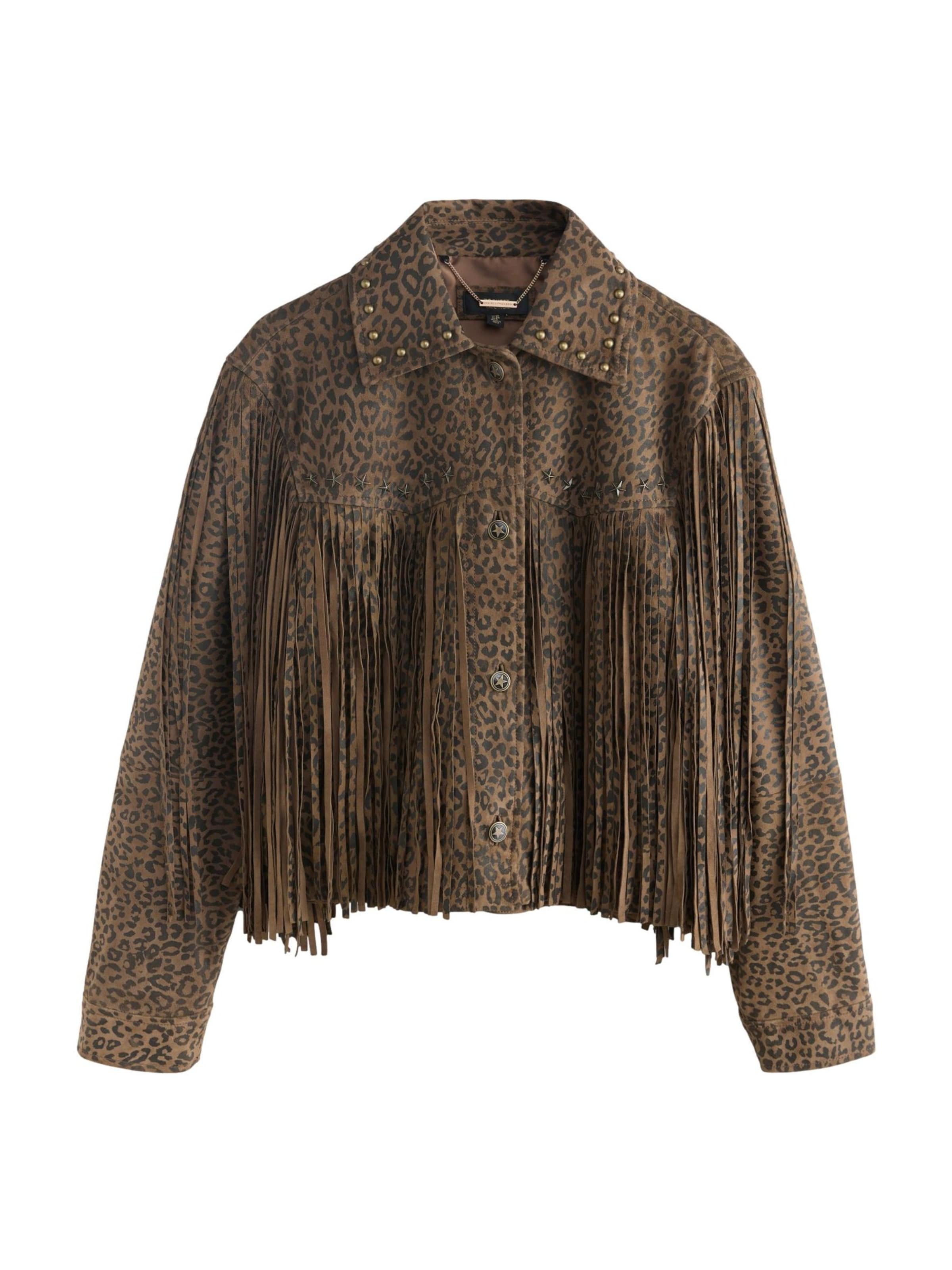 Rockett St George Between-Season Jacket in Brown: front