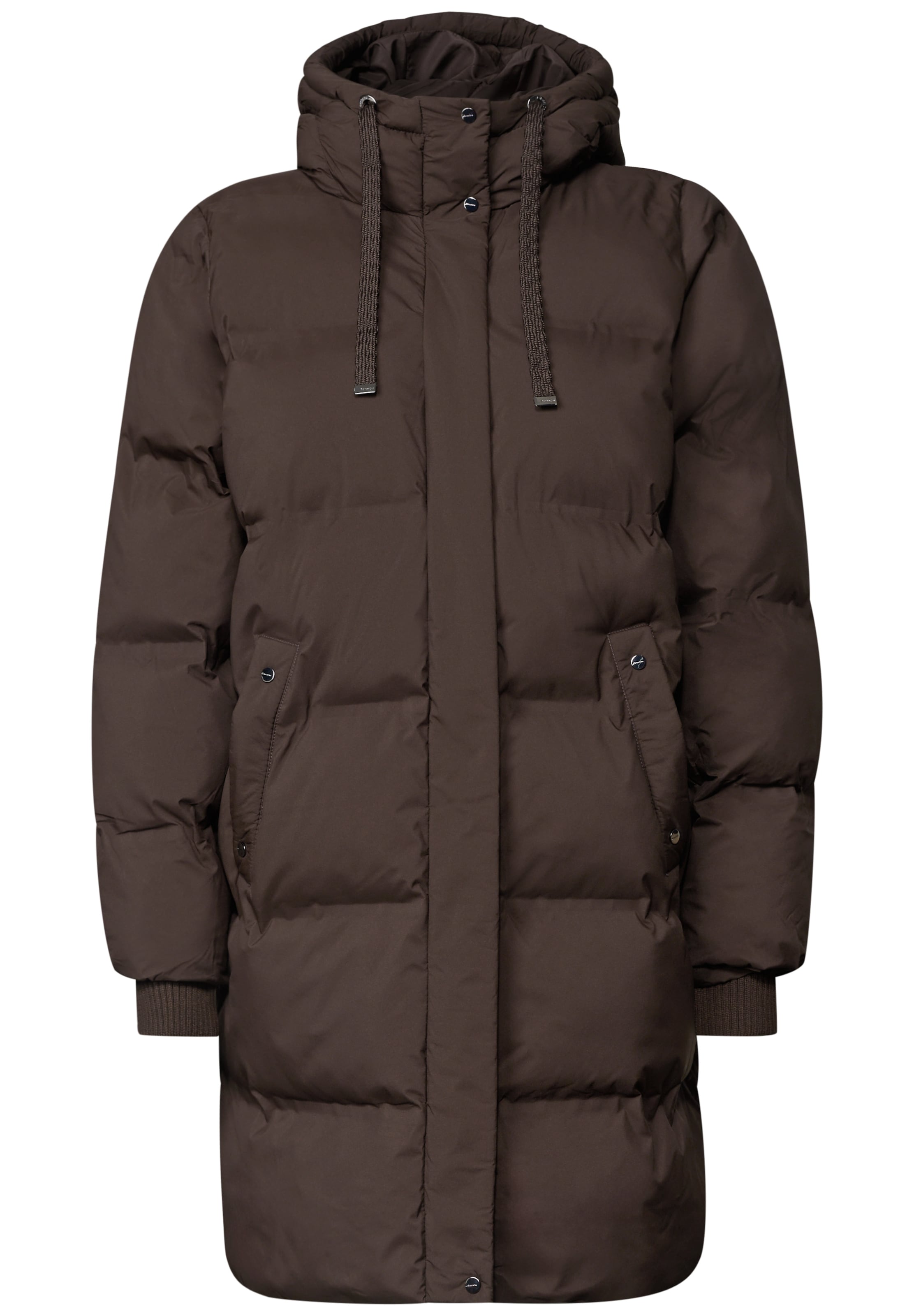 STREET ONE Winter Coat in Brown: front