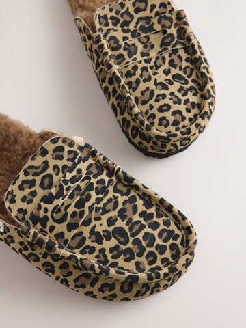 Pantoufle Next en marron