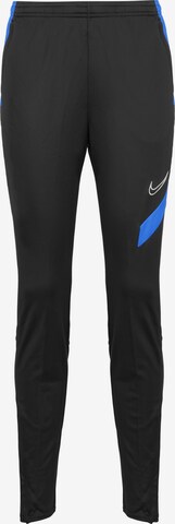 NIKE Tapered Sportbroek in Zwart: voorkant