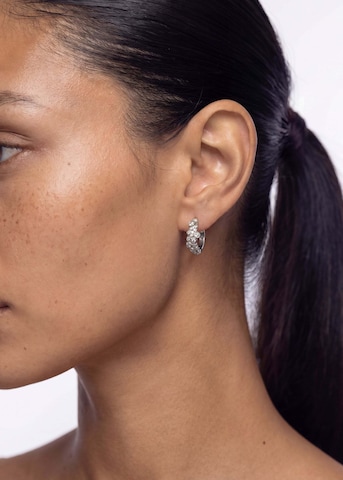 Orecchini 'Coral Reef' di PURELEI in argento: frontale