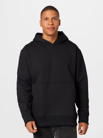 Sweat-shirt 'Adicolor Contempo' ADIDAS ORIGINALS en noir : devant