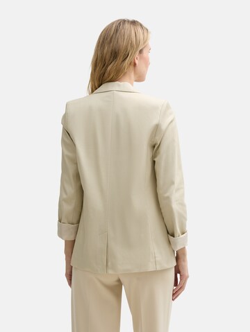 TOM TAILOR Blazer in Beige