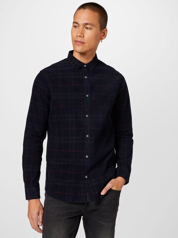 NOWADAYS Regular fit Button Up Shirt in Blue: front