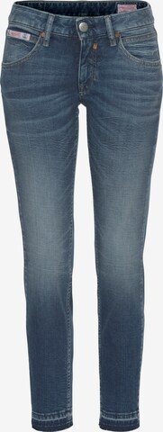 Herrlicher Slimfit Jeans 'Touch' in Schwarz: predná strana