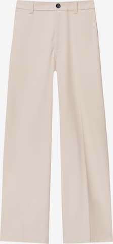 Pantalon à plis Pull&Bear en rose : devant