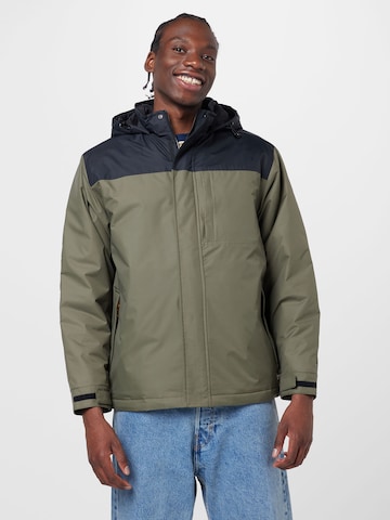 Veste mi-saison 'COASTAL' VANS en vert : devant