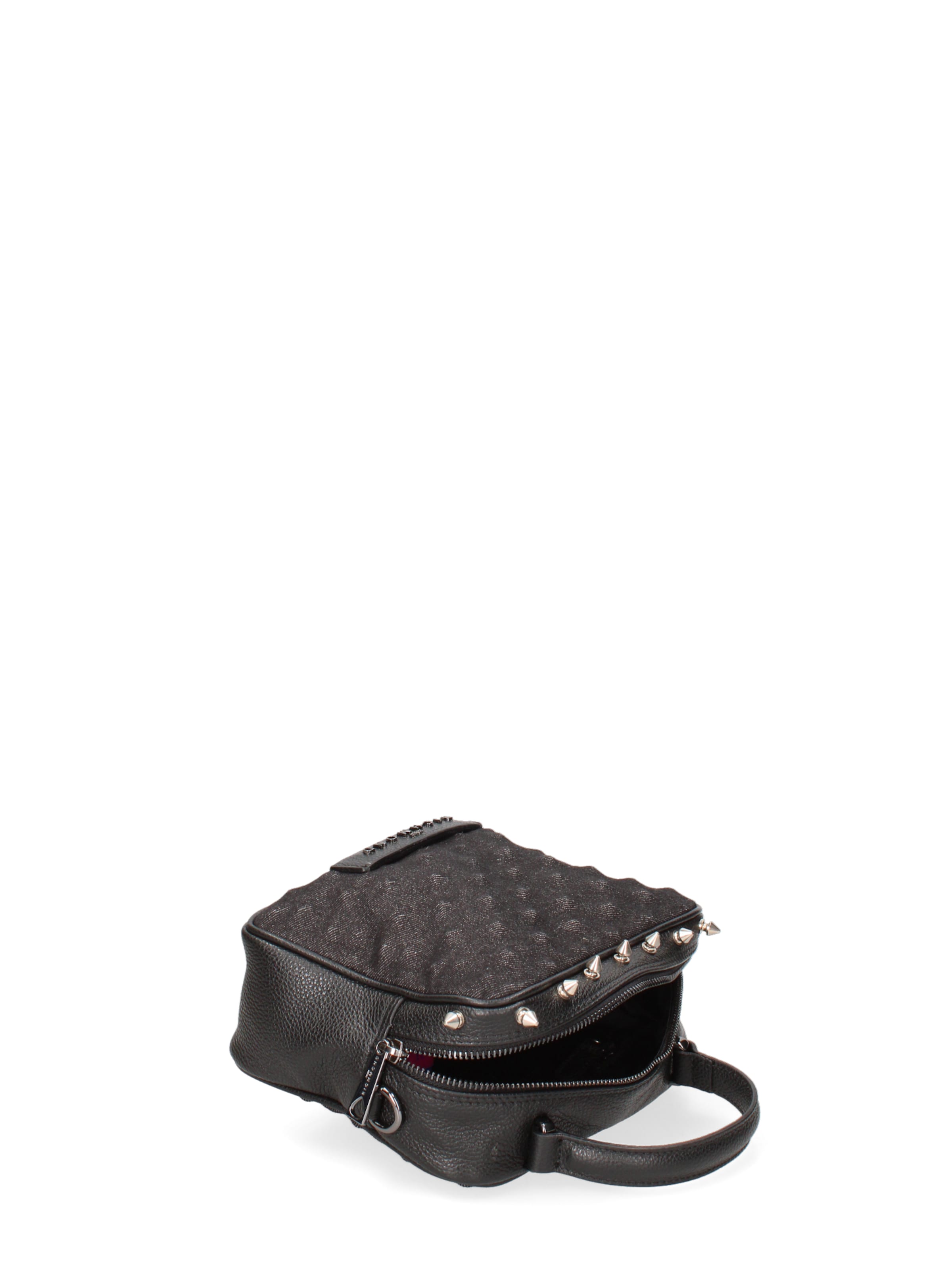 Borsa a spalla di John Richmond in nero