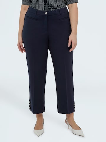 Fiorella Rubino Tapered Broek in Blauw