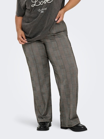 regular Pantaloni 'CARFine' di ONLY Carmakoma in marrone: frontale