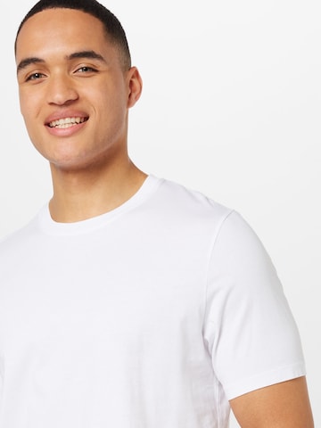 T-Shirt 'CHRISTIAN' Samsøe Samsøe en blanc
