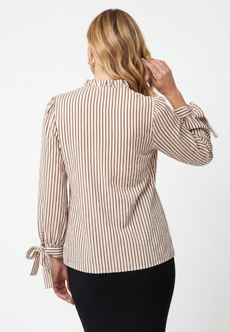 usha BLACK LABEL - Blusa en beige