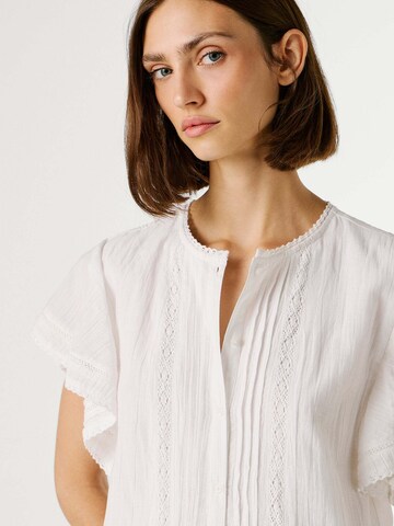 Abito 'Destin' di Pepe Jeans in bianco