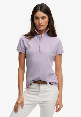 T-shirt 'Heritage' Superdry & Co en violet : devant