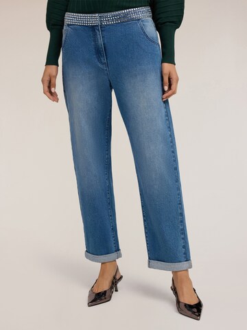 Loosefit Jean MOTIVI en bleu : devant