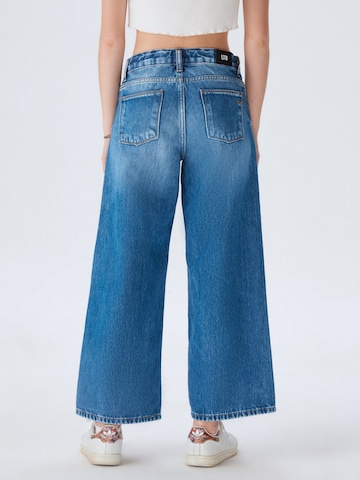 LTB Wide Leg Jeans 'Stacy G' in Blau