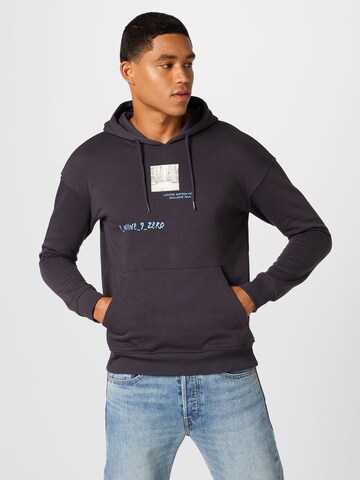 Sweat-shirt 'Crawl' JACK & JONES en noir : devant