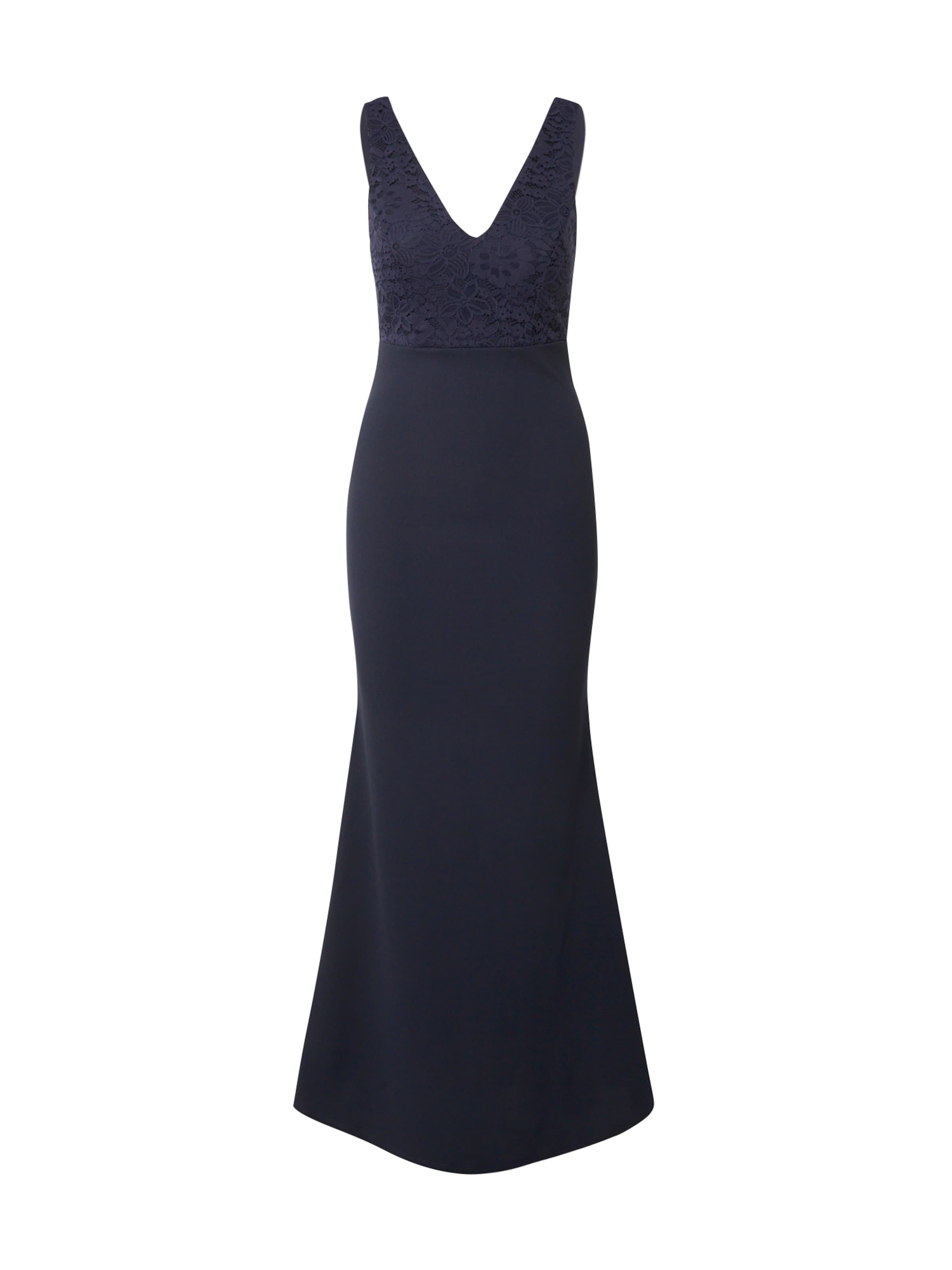 VILA Festkjole 'VIWALLIE' i blå: forside