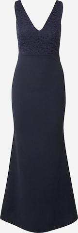 VILA Evening Dress 'VIWALLIE' in Blue: front