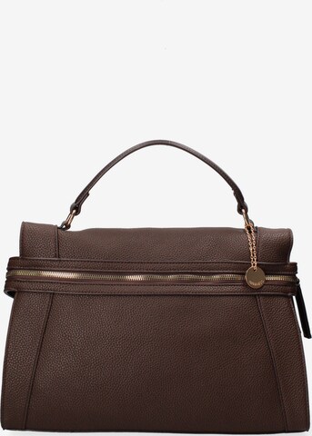Borsa a mano 'Borsa a Mano Donna Ecopelle - Zip e Tracolla Rimovibile' di Diana&Co. in beige: frontale
