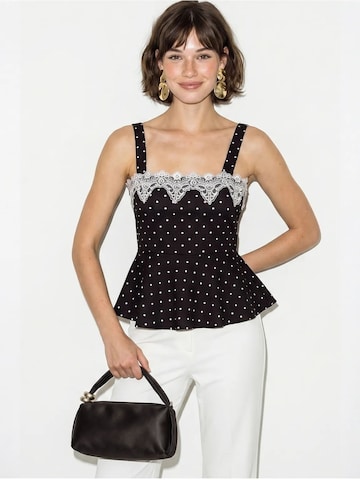 Camicia da donna di Bianco Lucci in nero