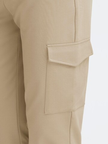 Tapered Pantaloni cargo 'Henni' di Oxmo in beige